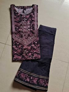 Beautiful "Ishin" Brand Kurta And Palazzo Set