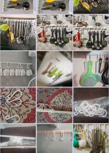 2Pcs 10In1 Self Adhesive Kitchen Accessories Items