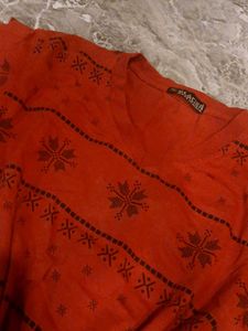 red t shirt