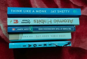 (HUGE PRICEDROP) Combo Of 5 New Self Help Books