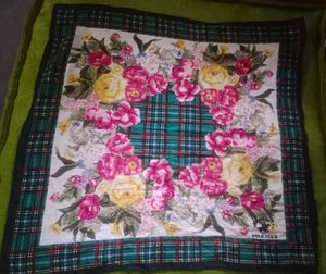 Vintage Beverly hills polo club handkerchief