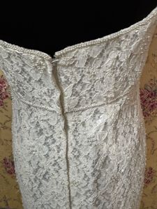 Elegant White Lace Bridal Gown