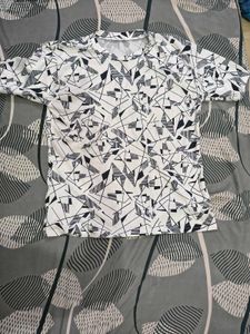 Abstract Print T-Shirt