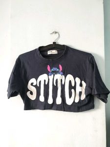 Cute Stitch Crop Top 🪩
