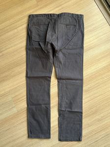 He by Mango Men's Dark Grey Chinos