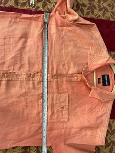 Lacoste Striped Button-Up Shirt