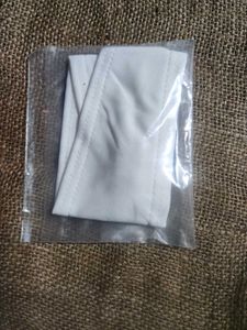 White Athletic Headband