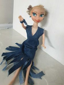 Unique Denim Doll Dress