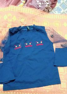 Cute Blue Top
