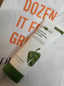 Plum green tea face wash