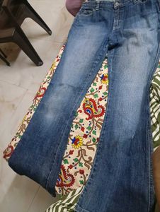 vintage blue bootcut jeans for women