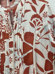 Boho Floral Print Kurta set