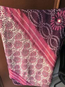 Georgette Saree With Swarovski Work