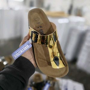 BIRKENSTOCK GLOSSY SANDALS