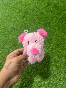 Fuzzy Friends Valentines Day Plush Pink Puppy Dog
