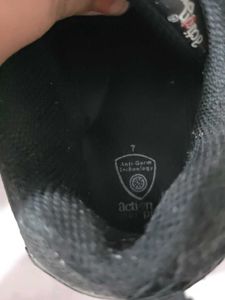 Black Velcro Strap School shoes