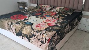 Digital Print New Bedsheet King Size With Pillo