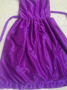 Beautiful Purple Ethnic Gown