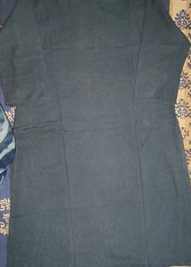 Women Grey Embroidered Kurti