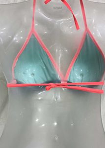 Colorblock 🖤34 Triangle Bikini Top