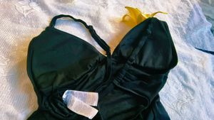 Chic Black One Piece Swimsuit