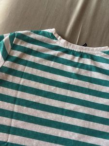 Striped Crop T-Shirt