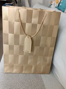 Elegant Gold Gift Bag