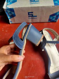 Stylish Navy Blue Block Heels
