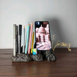 Organic 💚 Handmade Pen and Phone stand