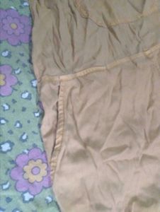 Tan Overalls Shorts