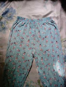 Cozy Snowman Print Pajama Pants