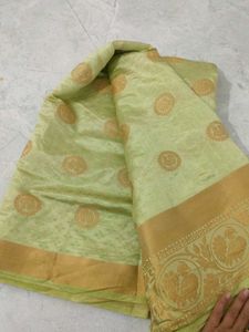 Light Green Silk Saree