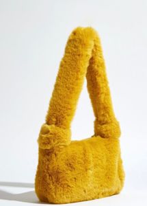 Fuzzy Shoulder Bag