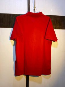 Tommy Hilfiger Red Polo T-shirt