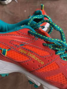 New balance Vibrant Orange &amp; Teal Running Shoes