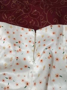 Chic Floral Ruched Mini Skirt