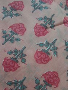 Beautiful Floral Print Dress Material