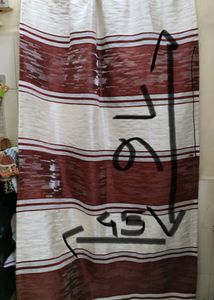 2 Door Curtains Same Size 76/45 &amp; 1 Window Curtains 55/46