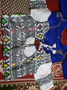 combo 2 jamdani work ready blouse