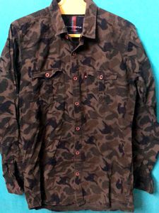 Military Printed Full Sleeve Shirt