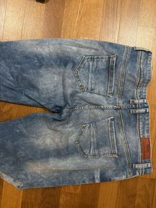 Blue Denim Shorts