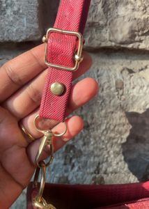 PRICE DROP Red/Maroon Sling Bag Cum Handbag