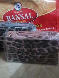 Leopard Print Clutches (Set of 1)