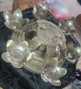 Vintage Decorative Rotating Diyas