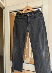 Charcoal Color Women Jeans Denim