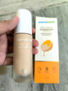 Mamaearth Glow Serum Foundation