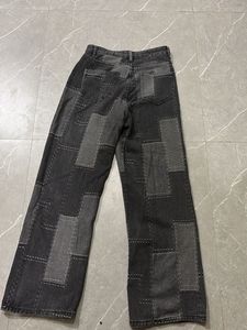 Patchwork Denim Jeans