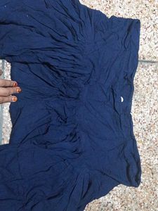Navy Blue Patiala Pants