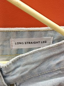 Straight Wide Leg Jeans