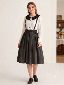 cute korean midi dress